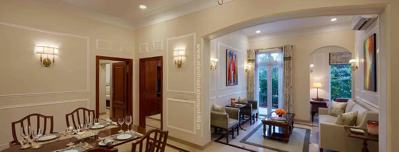 4 BHK Elan The Statement Hero Apartment in Sector 49 Gurgaon